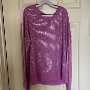 Zara sparkle sweater